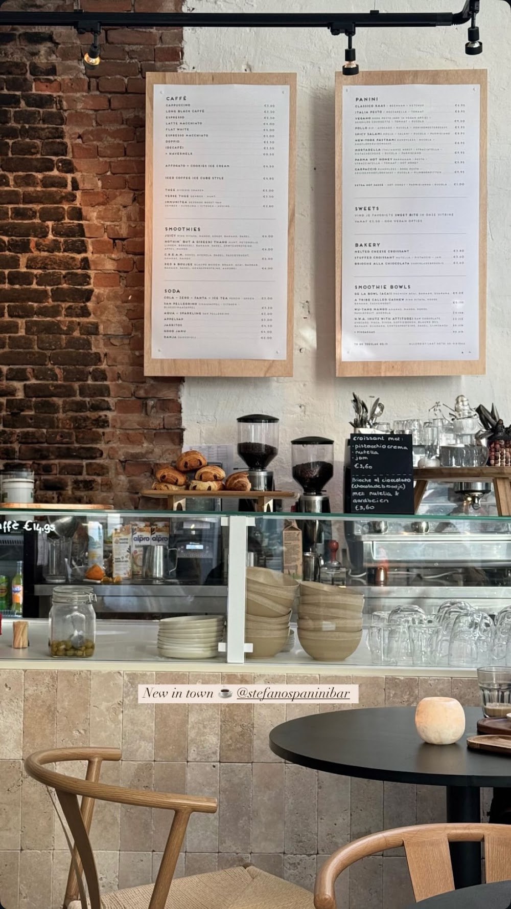 Stefano's Paninibar interieur